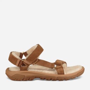 Teva Hurricane Shearling Herren Sandalen Braun (Österreich)